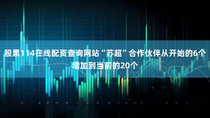 股票114在线配资查询网站“苏超”合作伙伴从开始的6个增加到当前的20个